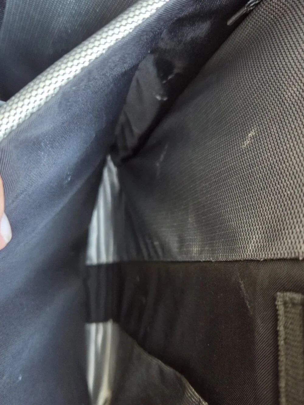 TUMI T3 Balance BLACK BACKPACK # 6581D with LAPTOP COMPARTMENT Disc in 2015 Rare